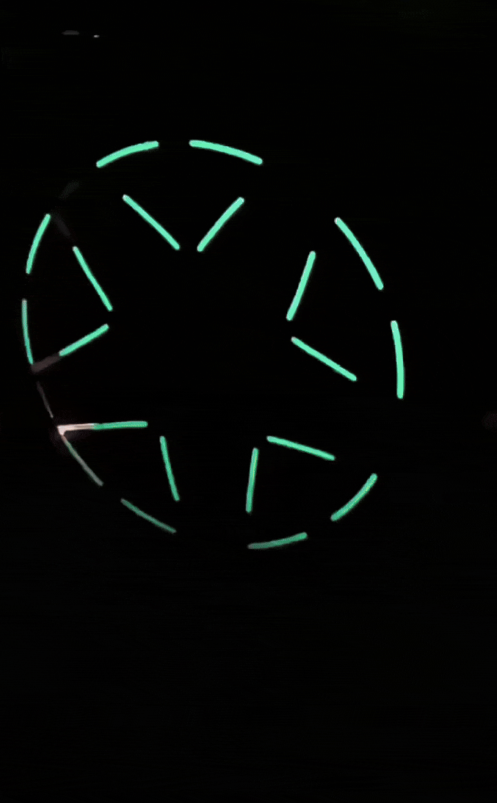 20 pcs reflective car wheel stickers applied to tire rims