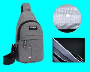 Unisex crossbody sling bag ideal for commuting and travel