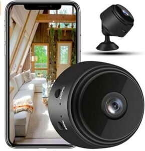 CCTV Camera connected via WiFi to mobile app