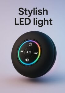 Speaker with RGB LED Light