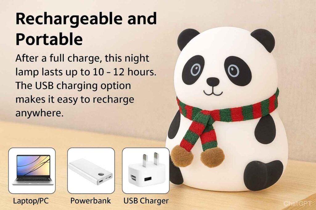 Rechargeable and Portable night lamp
